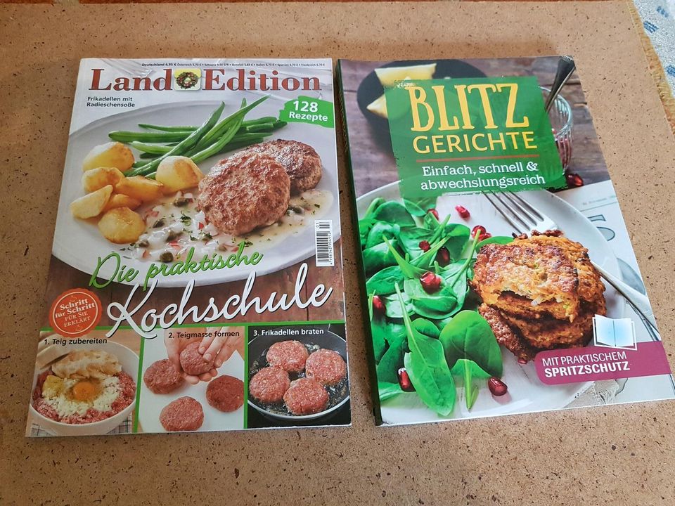 Kochbücher Kochbuch Buch praktische Kochschule Blitz Gerichte in Plattling