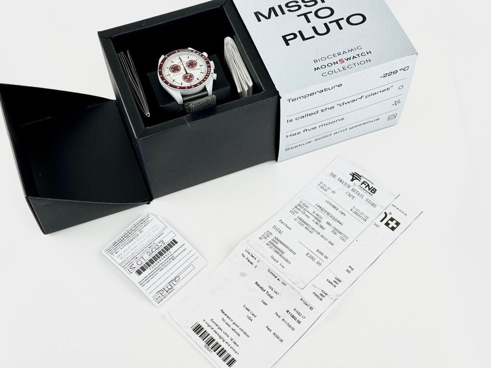 Omega x Swatch Speedmaster MoonSwatch Mission to Pluto 42mm Uhr in Bremen