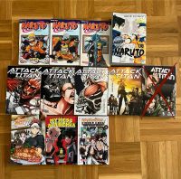 Verschiedene Manga: Naruto, Attack on Titan… Frankfurt am Main - Nieder-Eschbach Vorschau