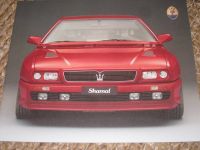 NEU! Prospekt Maserati Shamal, 1990, 325 PS, M. Gandini, Deutsch! Kr. Dachau - Dachau Vorschau
