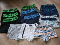 13 Boxershorts, Unterwäsche, Unterhosen, Gr. 98 104 Bayern - Ampfing Vorschau