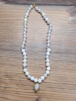 Selbst gemachte Perlenkette weiß Nordrhein-Westfalen - Schwalmtal Vorschau