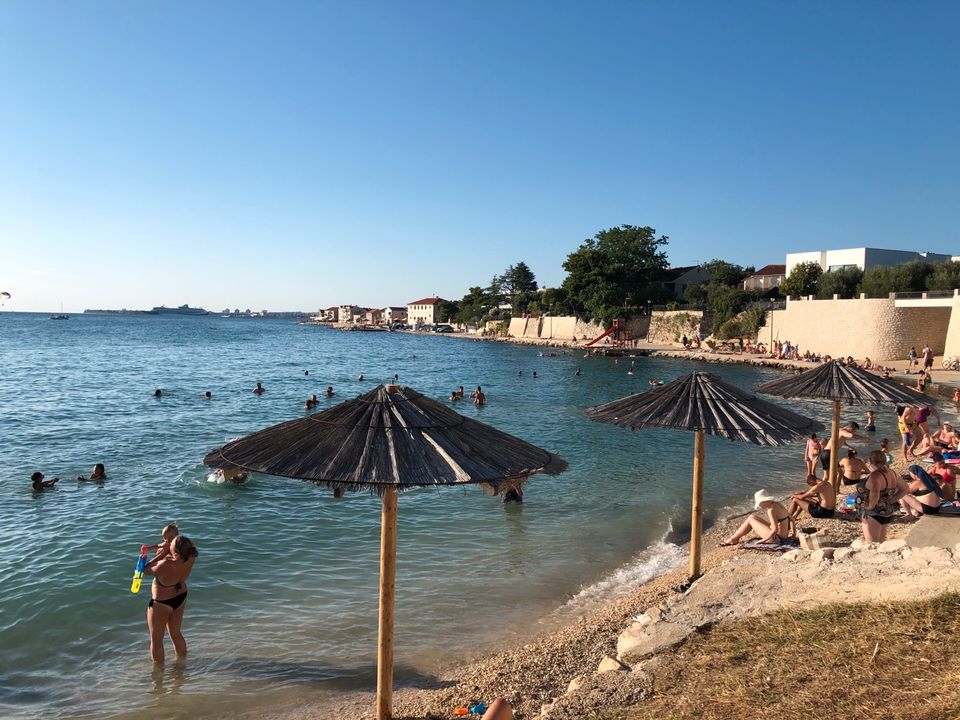 Kroatien Urlaub in Zadar ❤️ Fewo vom 24.8-3.9.2024 Strand 100m in München