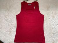 Brodway Top Tanktop Sommershirt Gr 38 rot Thüringen - Camburg Vorschau