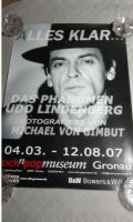 Udo Lindenberg Plakat Ausstellung 2007 Rock`n`Pop-Museum Gronau Nordrhein-Westfalen - Geldern Vorschau