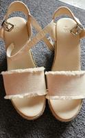 Espadrilles Keilabsatz Creme 38 Bochum - Bochum-Süd Vorschau