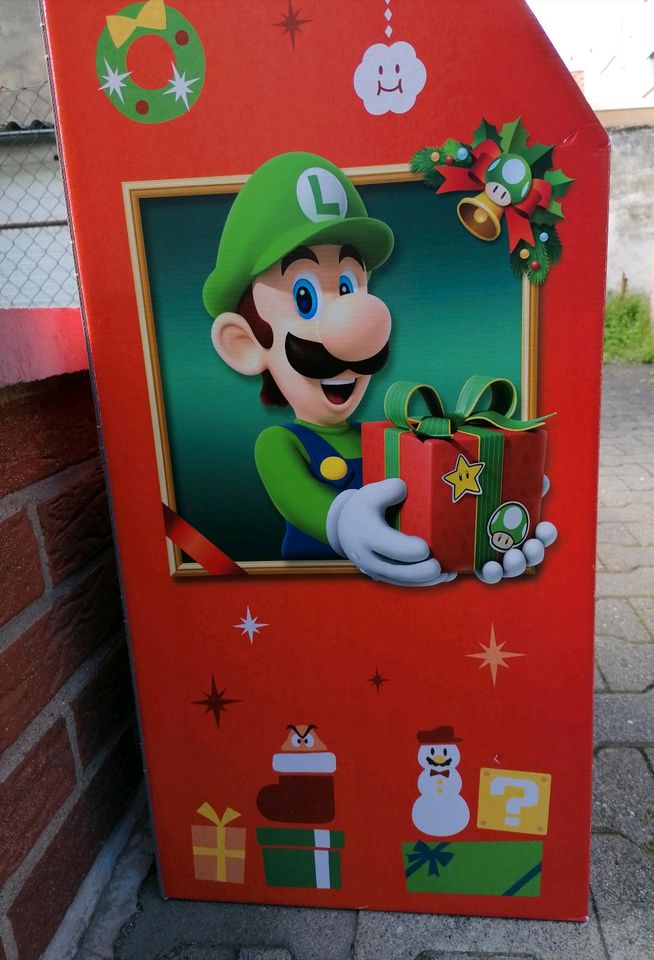 Nintendo Weihnachten Pappaufsteller Aufsteller in Worms
