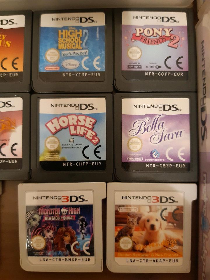 Nintendo DS/3Ds Spiele in Wacken