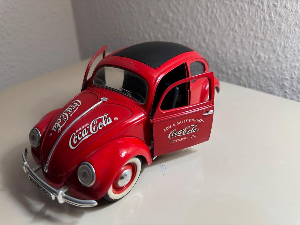 Coca Cola Coccinelle Solido VW Echelle 1/17 Modellauto in