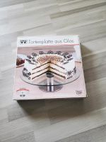 Tortenplatte drehbar aus Glas und Edelstahl, Kuchenteller ,Kuchen Bayern - Windischeschenbach Vorschau