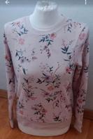 Pullover rose' mit Blumen Größe 34 Niedersachsen - Hildesheim Vorschau