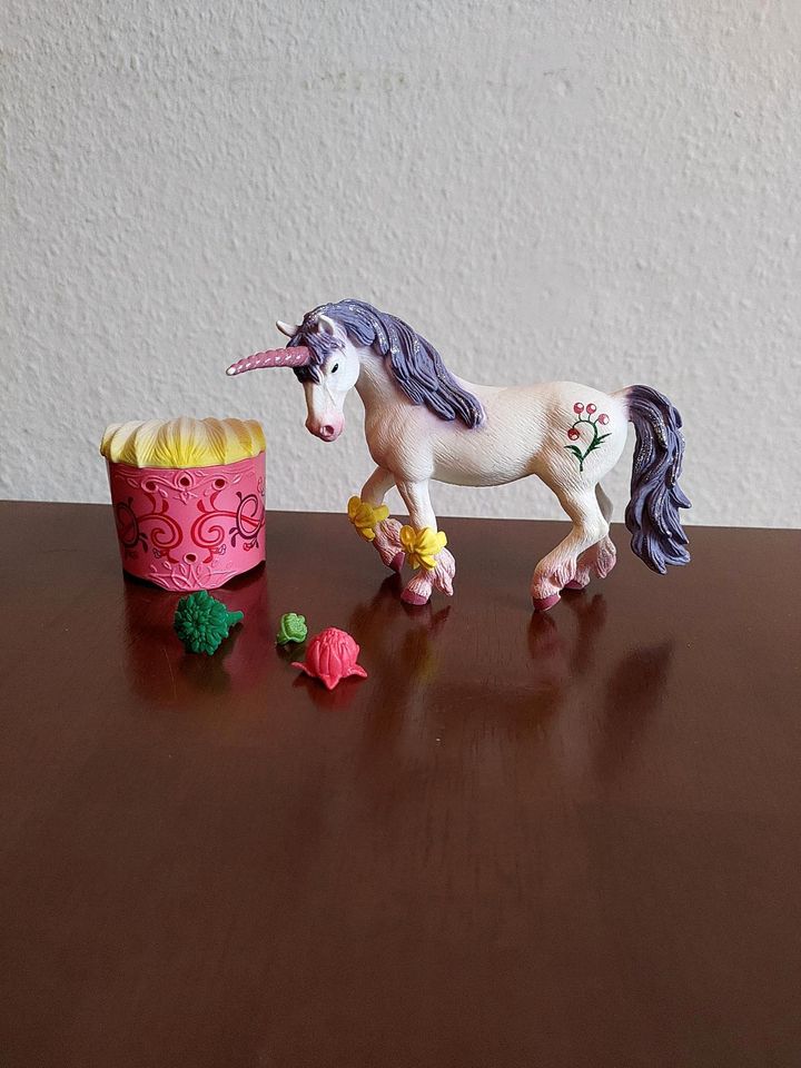 Schleich Einhorn mit Pflegeset in Meppen