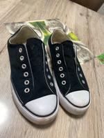 Slipper Turnschuh 36 unisex Mädchen Dame schwarz Sachsen - Zwickau Vorschau