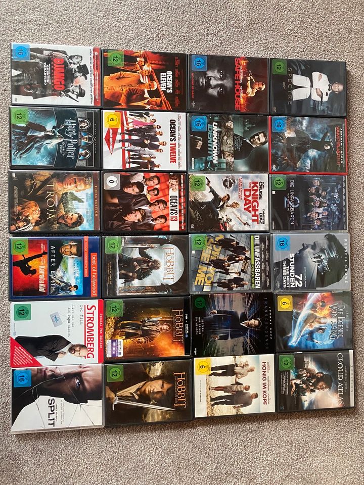 Diverse DVDs Filme/Serien/XBoxSpiele in Werneck