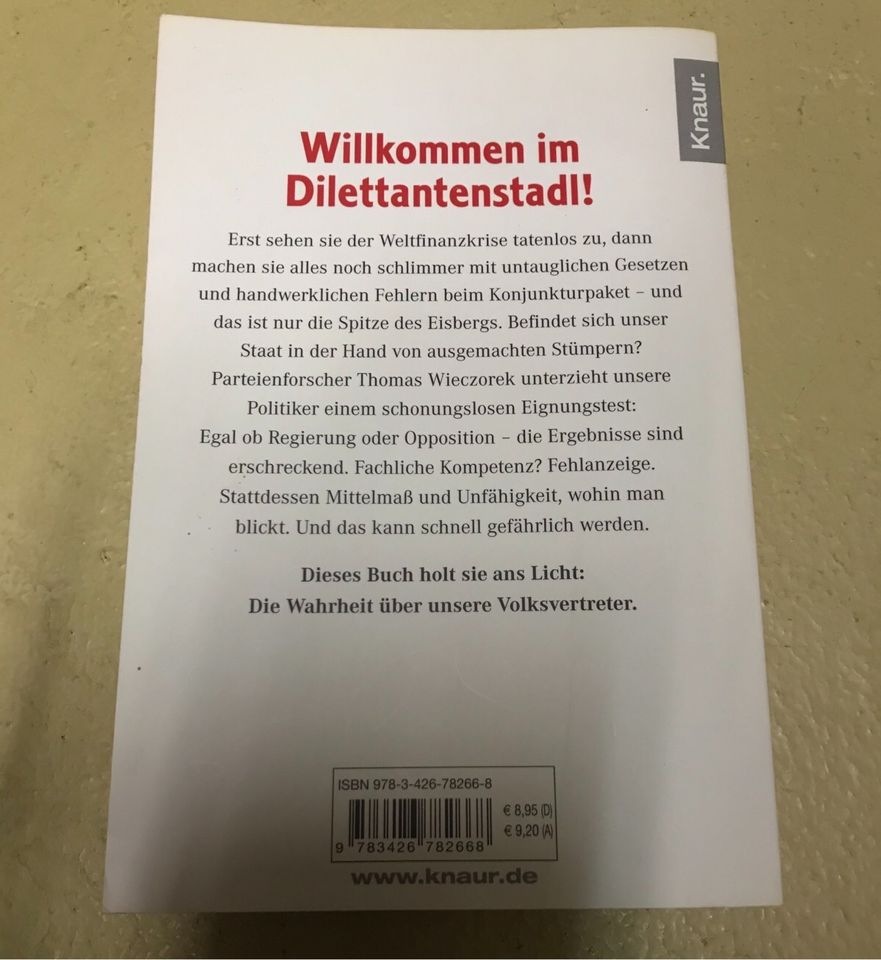 Sthomad Wieczorek „Die Dilettanten“ in Murnau am Staffelsee