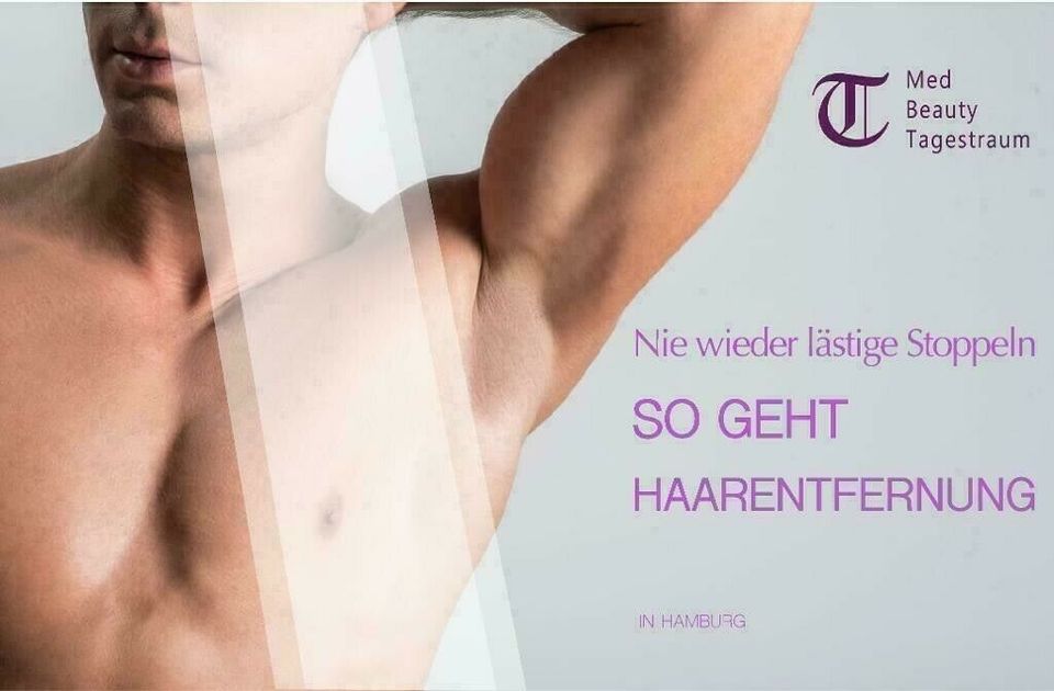 Haarentfernung mit Diodenlaser - Ganzkörper (Paket A) ab 199€ in Hamburg