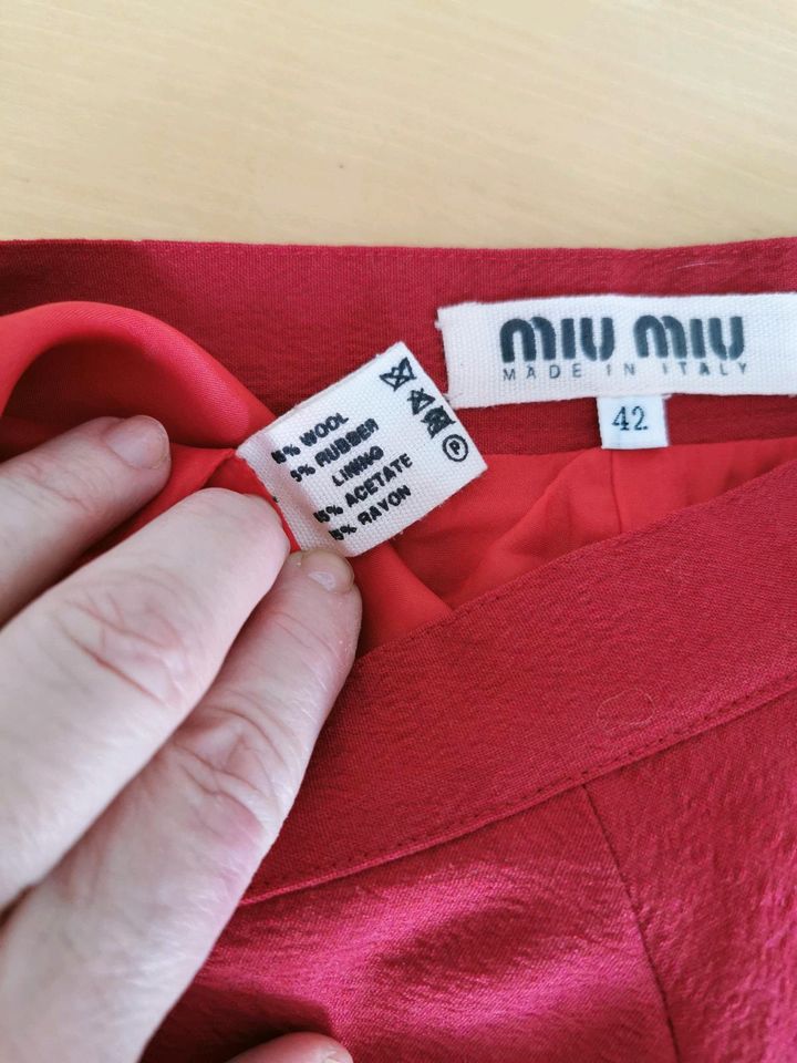 ❤️ Original MIU MIU Rock neuwertig Miuccia Prada in Mettmann