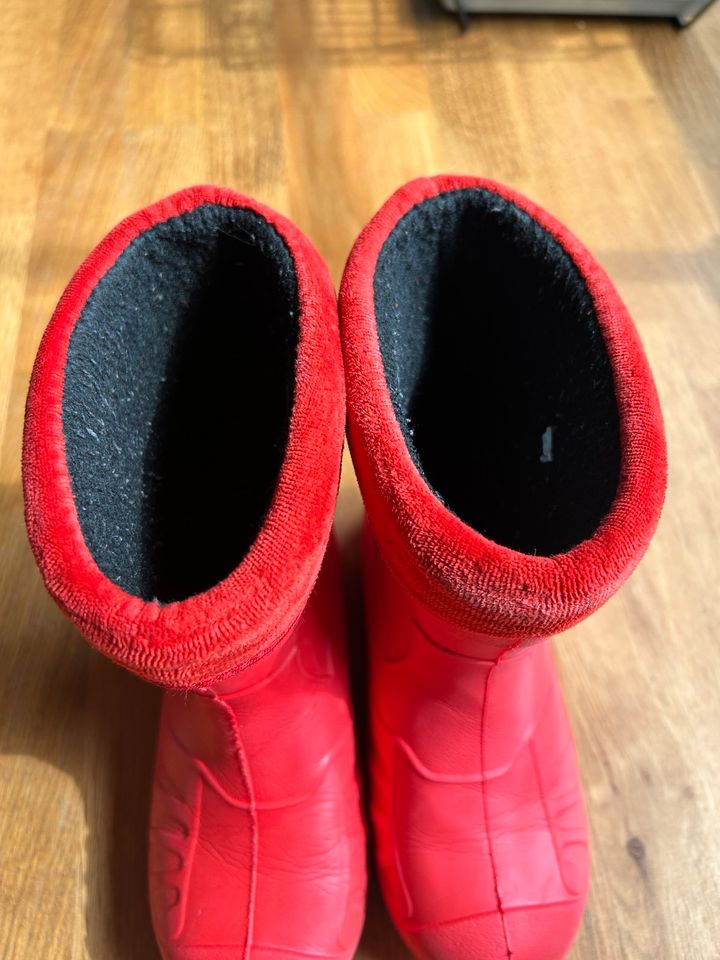 LADEHEIT Gummistiefel 31 Rot, inkl. Futter in Biedenkopf