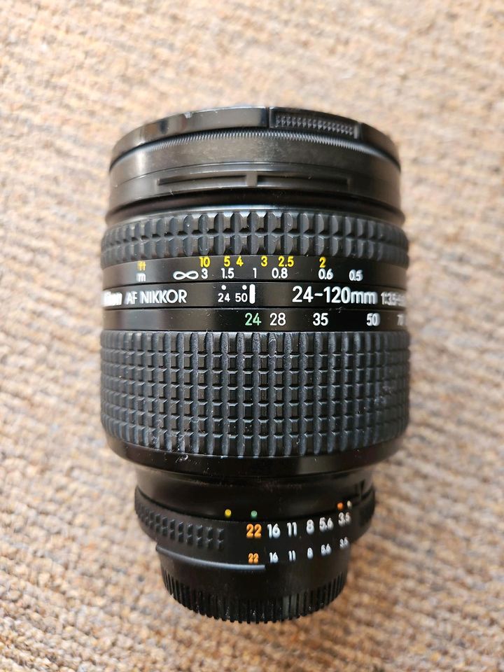 Nikon AF Nikkor 24-120 mm 1:3.5-5.6 D Objektiv zu verkaufen in Artlenburg