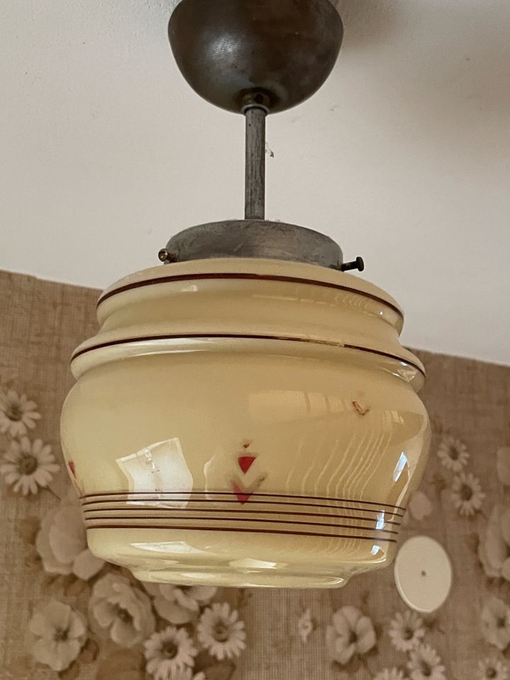 Lampe Jugendstil/Art Deco antik, für Selbstabbauer- und Abholer in Seelze