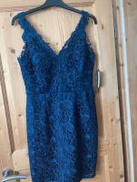 Kleid Spitze Gr. 38 von Aiden Mattox festlich blau Party Cocktail Nordrhein-Westfalen - Bedburg Vorschau