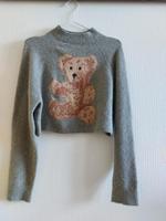Weicher Sweater mit Teddy Print Baden-Württemberg - Asperg Vorschau