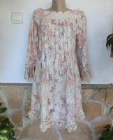 SALE**Tunika Kleid Ibiza Baumw Spitze Muscheln Perlen Rose 36-40 Baden-Württemberg - Kirchheim unter Teck Vorschau