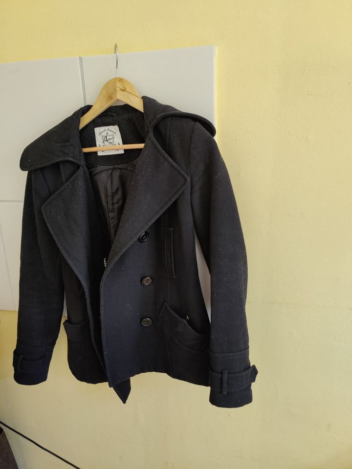 Kurze schwarze Cabanjacke von avanti, Gr.36 in Flensburg