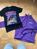 Gr. S Shirt und Hoodie Snips Review Lila & Schwarz Düsseldorf - Ludenberg Vorschau