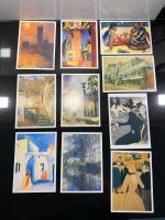 15 Kunstkarten mit Umschlag Monet Macke Toulouse-Lautrec Gauguin Nordrhein-Westfalen - Meerbusch Vorschau