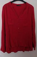 Damen Bluse dunkel rot Hessen - Kassel Vorschau