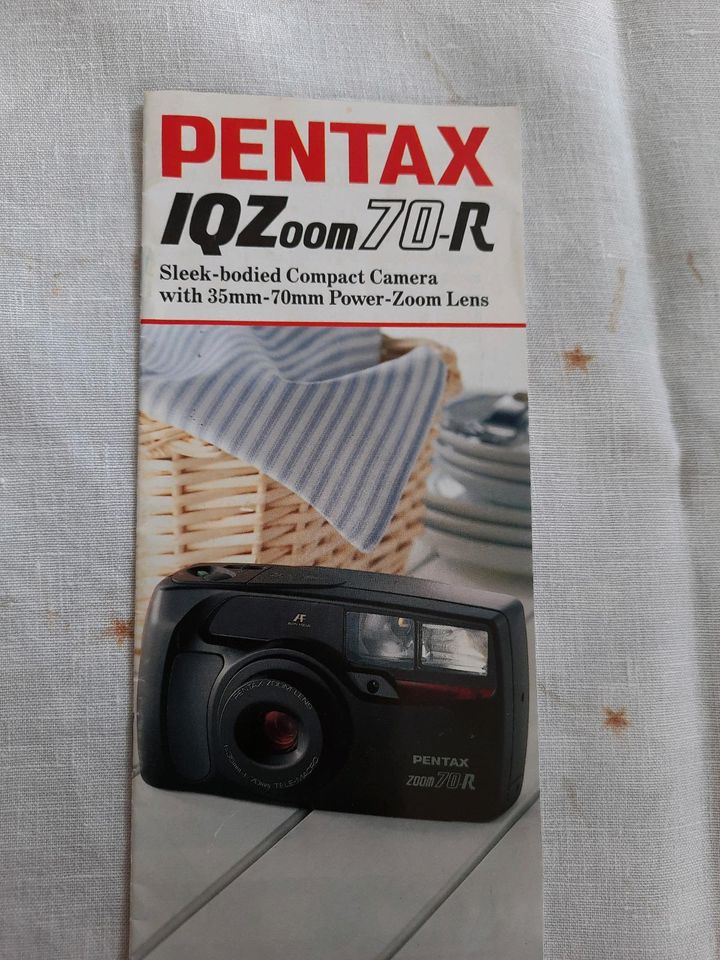 Neu amerikanische Pentax Zoom 105-R Kamera Analog Analogkamera in Kuchen