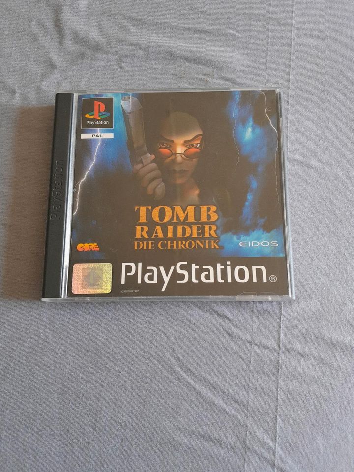 Playsration  1 Tomb Raider  Spielesammlung in Recklinghausen