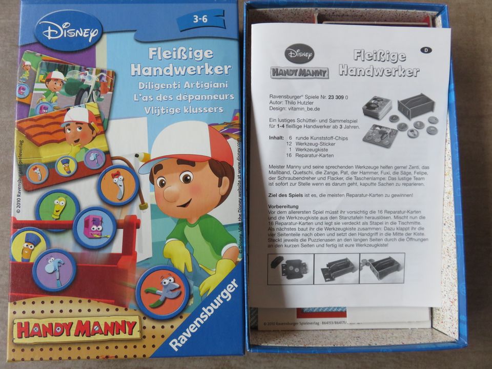 Spiel Fleißige Handwerker Ravensburger KOMPLETT + TOP + in Kösching