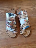 Damen Sandalen flipflops schlappen 40 schlangenmuster graceland Bayern - Georgensgmünd Vorschau