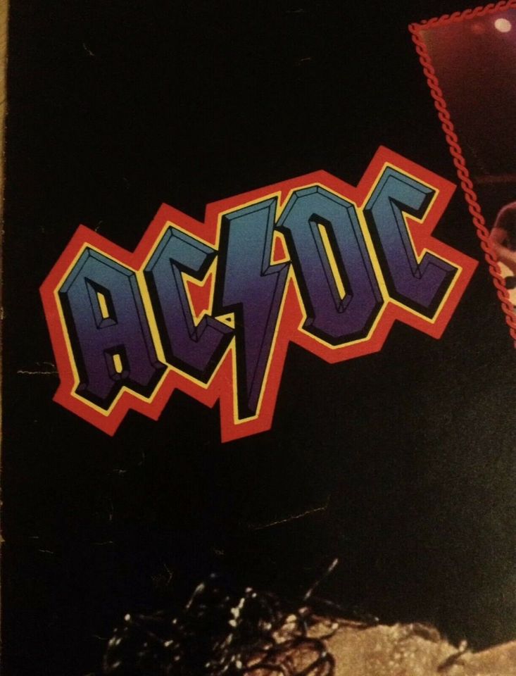 »AC/DC« Poster - original 80er Jahre - pop Rocky MAGAZIN in Hunderdorf