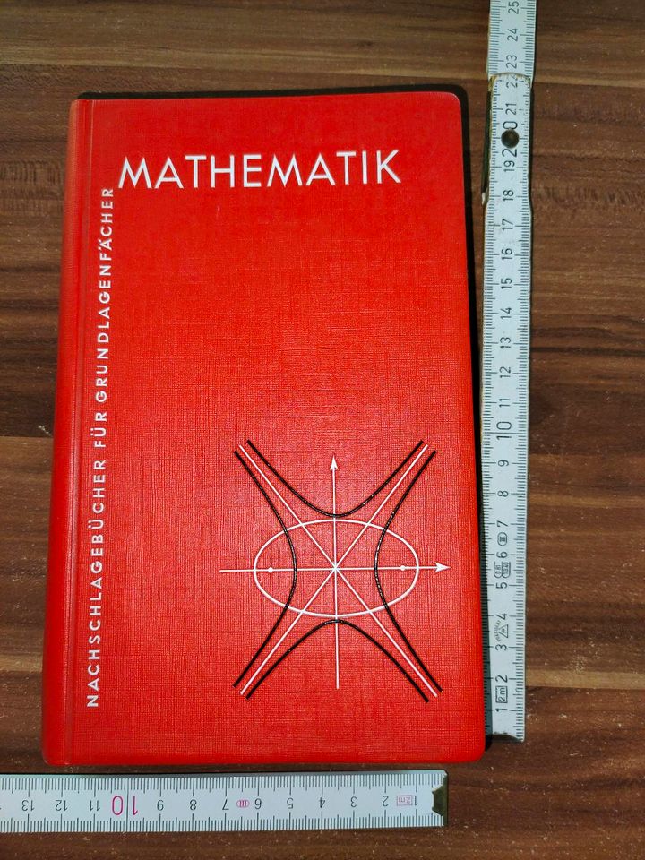 Mathematik Nachschlagebücher Grundlagenfächer VEB Fachbuchverlag in Spremberg