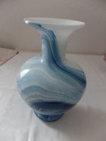 Blumenvase marmoriertes Glas blau/weiß Baden-Württemberg - Göppingen Vorschau