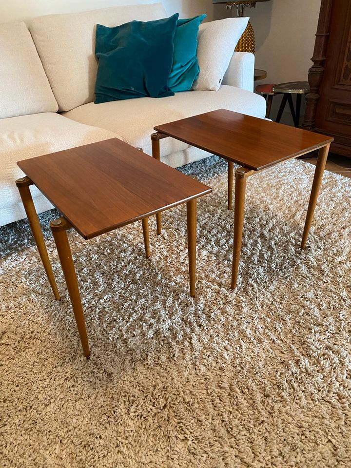 2x 50er Design Teak Sofatisch Cochtisch Danish Midcentury Design in München