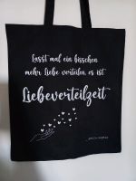 Baumwolltasche "Liebeverteilzeit" Beutel Leipzig - Eutritzsch Vorschau