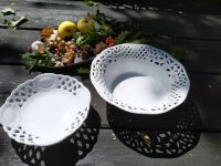 Creamware Durchbruch schale Zuckerbäcker antik Porzellan shabby Bayern - Amberg Vorschau