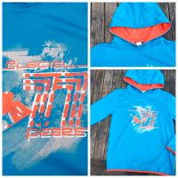 Pullover Hoodie blau orange Gr. 152 Shirt Niedersachsen - Berge Vorschau