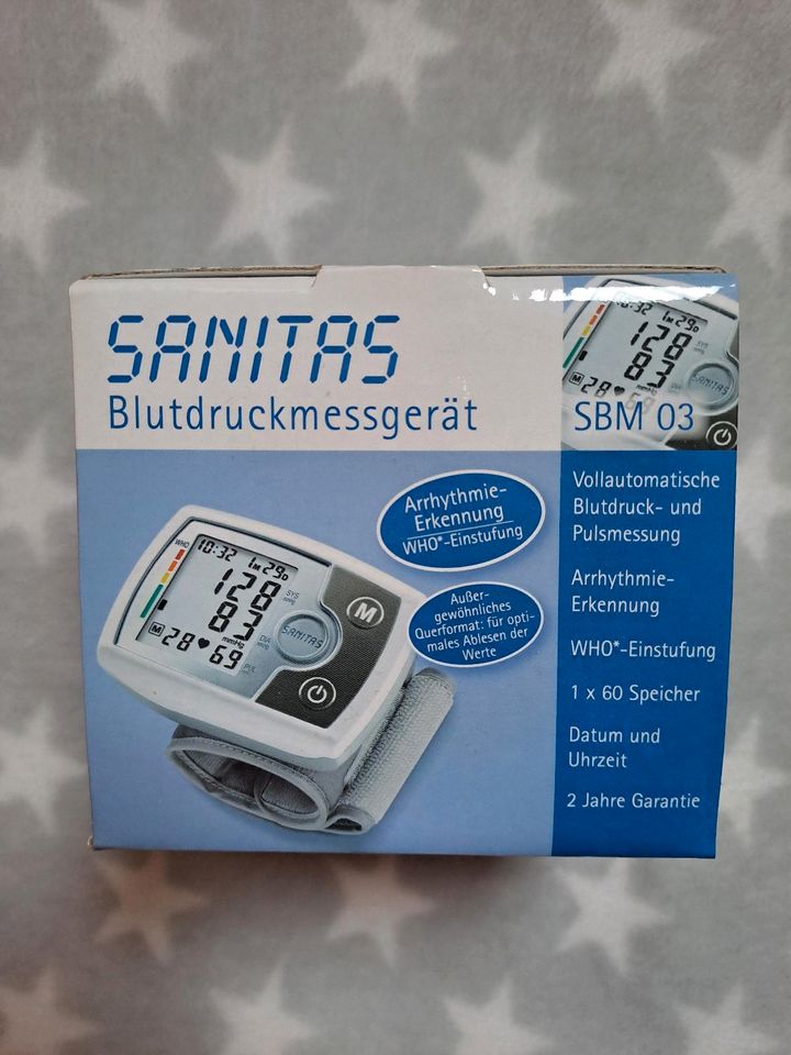 ❤️❤️❤️ Blutdruckmessgerät SANITAS ❤️❤️❤️ in Hamburg