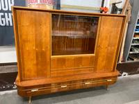 #B DDR Mid Century Buffetschrank Vitrine Glasvitrine Anbauwand 60 Sachsen - Burgstädt Vorschau