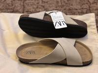 Zara Ledersandalen 39 Schleswig-Holstein - Kiel Vorschau