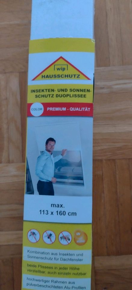 | 2in1 jetzt Kleinanzeigen Sonnen- - Dachfenster-Plissee u. ist Mannheim Baden-Württemberg Insektenschutz NEU wip Kleinanzeigen eBay in
