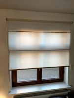 2 Fenster-Rollos transparent mit Holzleisten, Sonderanfertigung Burglesum - Lesum Vorschau