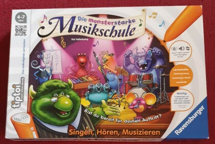 Die monsterstarke Musikschule tiptoi / Ravensburger in Hörstel