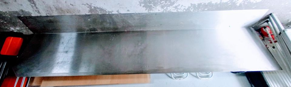 Edelstahlplatte - Arbeitsplatte - Küchenarbeitsplatte in Westerkappeln