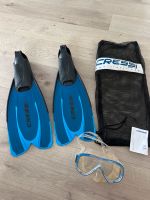 Cressi Taucherset Brille und Flossen Gr. 37/38 Kellerentrümpelung Bayern - Mühldorf a.Inn Vorschau